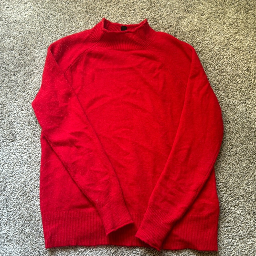 Red sweater